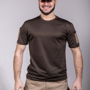 M-TO 006 Qəhvəyi - Taktikal T-shirt