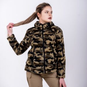 W-KS 001 Qadın Polar kamuflaj