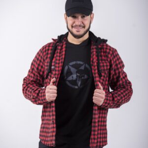 USM-003 Odunçu köynəyi Bordo rəng